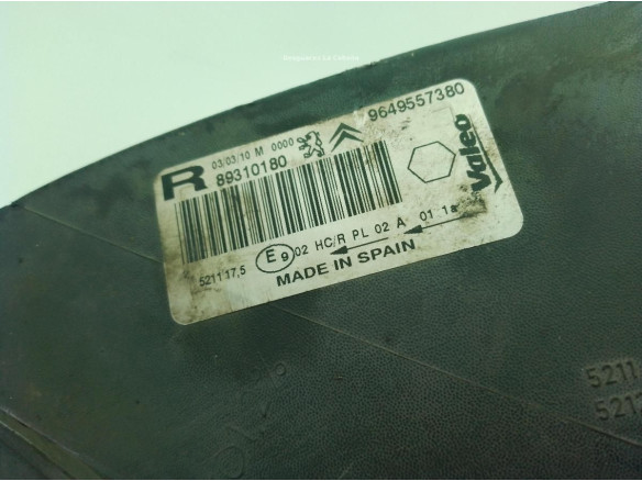 620637 FARO DERECHO CITROEN XSARA PICASSO (N68)|Desguaces La Cabaña