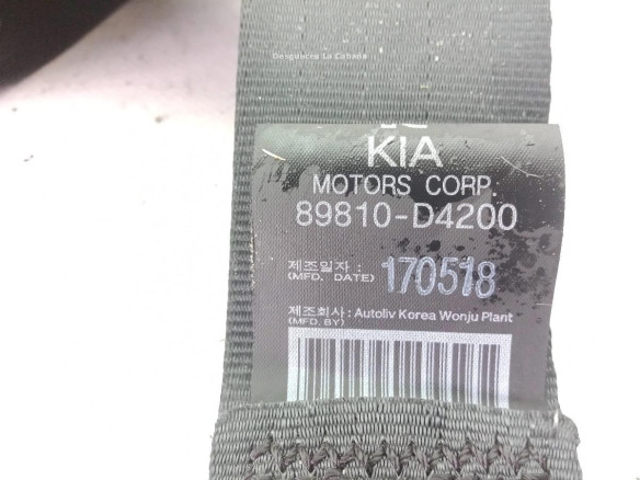 89810D4200 CINTURON TRA IZQ KIA OPTIMA |Desguaces La Cabaña
