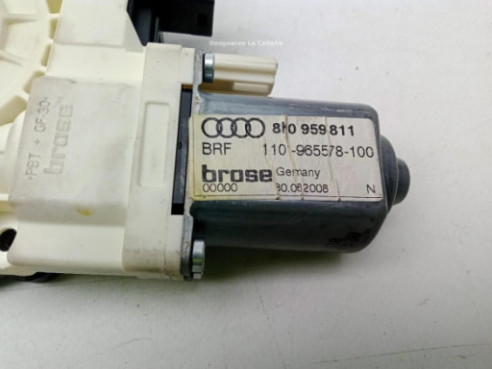 8K0839461 ELEVALUNAS PUERTA LAT TRA IZQ AUDI A4 (8K2, B8)|Desguaces La Cabaña