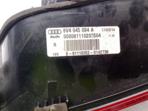 8V4945094A PILOTO TRA DER INT AUDI A3 Sportback (8VA, 8VF)|Desguaces La Cabaña