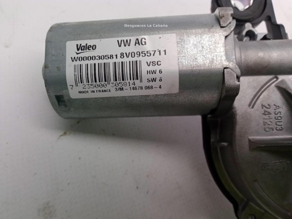 8V0955711B MOTOR LIMPIAPARABRISAS TRA AUDI A3 Sportback (8VA, 8VF)|Desguaces La Cabaña