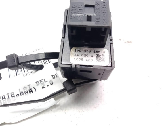 8V0959855A MANDO ELEVALUNAS PUERTA LAT DEL DER AUDI A3 Sportback (8VA, 8VF)|Desguaces La Cabaña