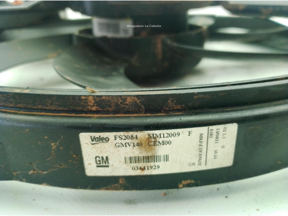 T300218 ELECTROVENTILADOR OPEL CROSSLAND X (P17)|Desguaces La Cabaña
