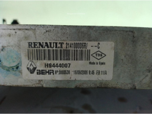 214100006R RADIADOR AGUA RENAULT LAGUNA Coupé (DT0/1)|Desguaces La Cabaña