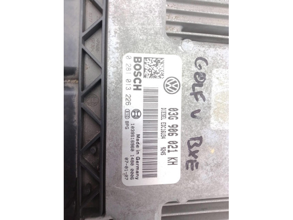 03G906021, CENTRALITA MOTOR VW GOLF V (1K1) |Desguaces La Cabaña