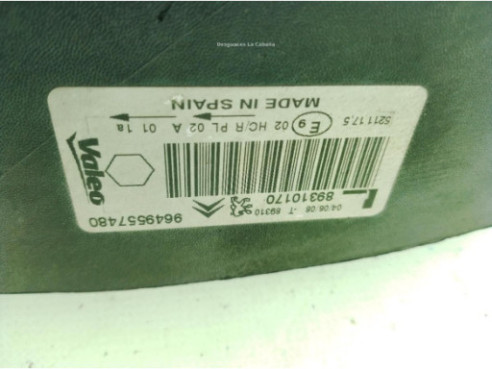 620837 FARO IZQUIERDO CITROEN XSARA PICASSO (N68)|Desguaces La Cabaña