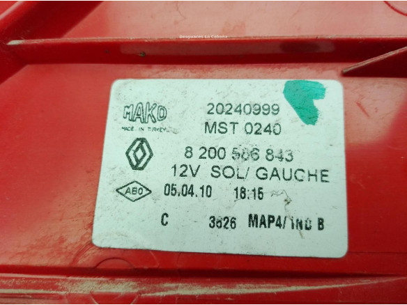 8200586843 PILOTO TRA IZQ EXT RENAULT CLIO Grandtour (KR0/1_)|Desguaces La Cabaña