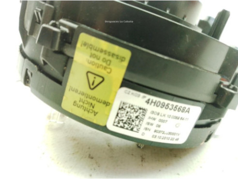4H0953568H 000 CARRETE AIRBAG AUDI A8 (4H2, 4H8, 4HC, 4HL)|Desguaces La Cabaña