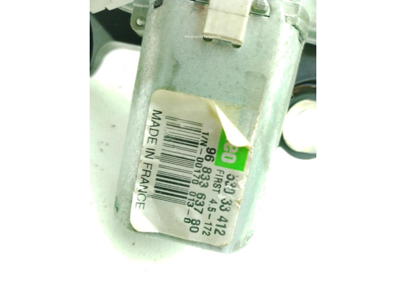 9840123780 MOTOR LIMPIAPARABRISAS TRA PEUGEOT PARTNER Tepee|Desguaces La Cabaña