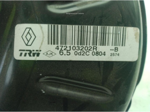 472109056R SERVOFRENO RENAULT CAPTUR (J5_, H5_)|Desguaces La Cabaña