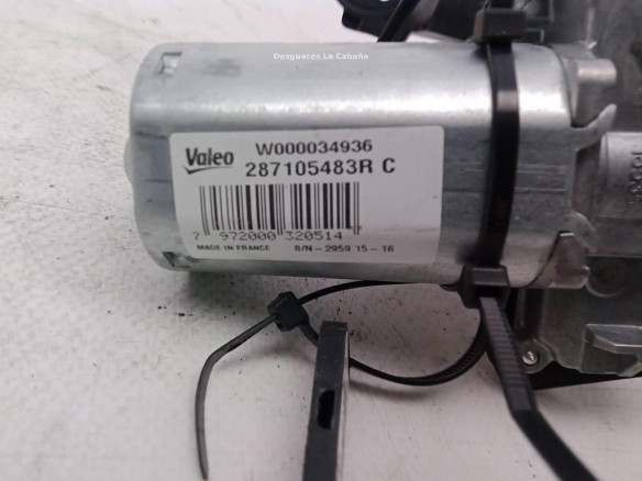 287105483R MOTOR LIMPIAPARABRISAS TRA RENAULT CAPTUR (J5_, H5_)|Desguaces La Cabaña