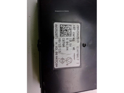 285258251R MODULO ELECTRONICO RENAULT CAPTUR (J5_, H5_)|Desguaces La Cabaña