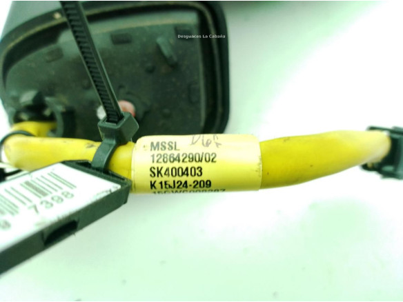 963010497R ESPEJO DER RENAULT CAPTUR (J5_, H5_)|Desguaces La Cabaña
