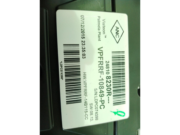 248100202R CUADRO INSTRUMENTOS RENAULT CAPTUR (J5_, H5_)|Desguaces La Cabaña