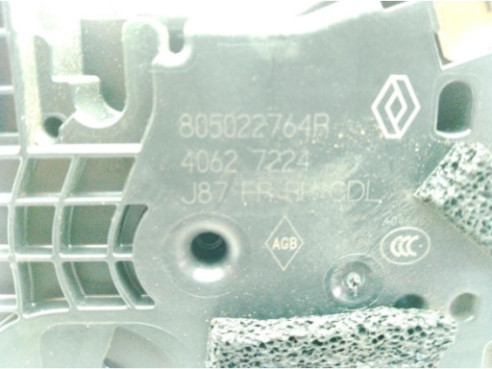 805024200R CERRADURA PUERTA LAT DEL DER RENAULT CAPTUR (J5_, H5_)|Desguaces La Cabaña