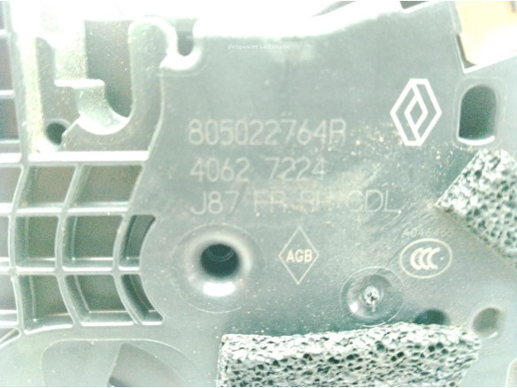 805024200R CERRADURA PUERTA LAT DEL DER RENAULT CAPTUR (J5_, H5_)|Desguaces La Cabaña
