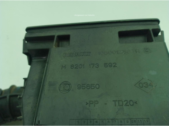 H8201173592 CAJA FILTRO AIRE RENAULT CAPTUR (J5_, H5_)|Desguaces La Cabaña
