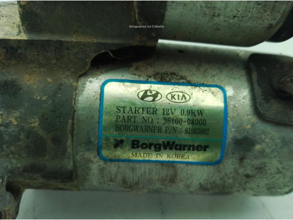3610008000 ARRANQUE KIA STONIC (YB)|Desguaces La Cabaña