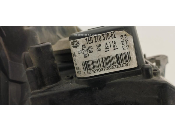 1EG27037062 FARO DERECHO OPEL ASTRA H (A04)|Desguaces La Cabaña