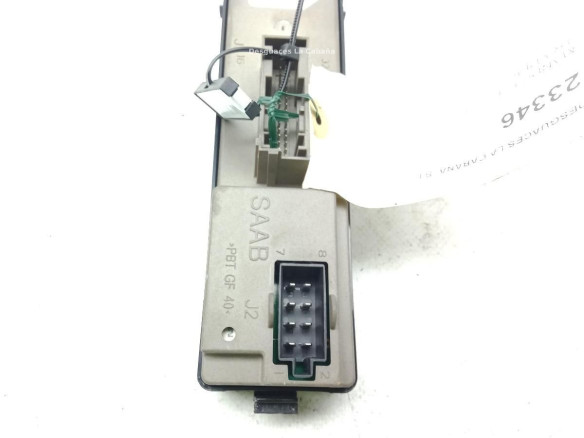12805696 MANDO ELEVALUNAS PUERTA LAT TRA DER SAAB 9-3 (YS3F)|Desguaces La Cabaña