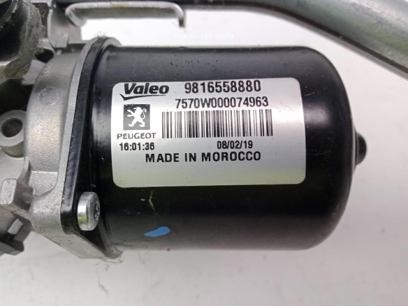 9816558880 MOTOR LIMPIAPARABRISAS DEL OPEL COMBO Furgón/ranchera familiar (X12)|Desguaces La Cabaña