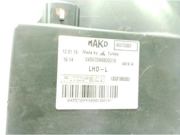 1634151680 FARO IZQUIERDO CITROEN NEMO Furgón (AA_)|Desguaces La Cabaña