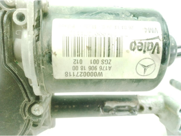 A1768200040 MOTOR LIMPIAPARABRISAS DEL MERCEDES BENZ CLASE A (W176)|Desguaces La Cabaña