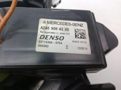A2469064200 MOTOR CALEFACCION MERCEDES BENZ CLASE A (W176)|Desguaces La Cabaña