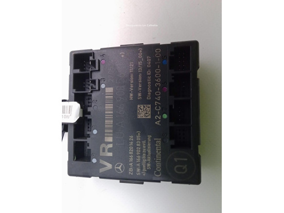 A1669005611 MODULO ELECTRONICO MERCEDES BENZ CLASE A (W176)|Desguaces La Cabaña