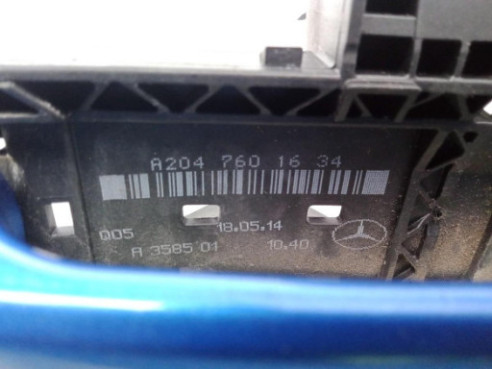 A20476002709999 MANILLA PUERTA LAT TRA DER EXT MERCEDES BENZ CLASE A (W176)|Desguaces La Cabaña