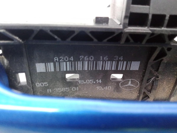 A20476002709999 MANILLA PUERTA LAT TRA DER EXT MERCEDES BENZ CLASE A (W176)|Desguaces La Cabaña