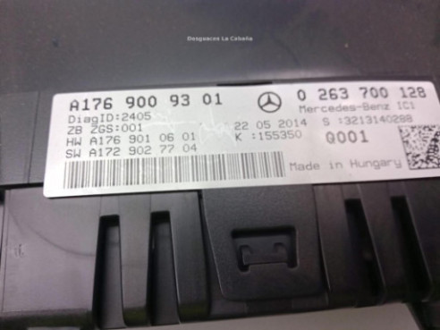 A1769007901 CUADRO INSTRUMENTOS MERCEDES BENZ CLASE A (W176)|Desguaces La Cabaña
