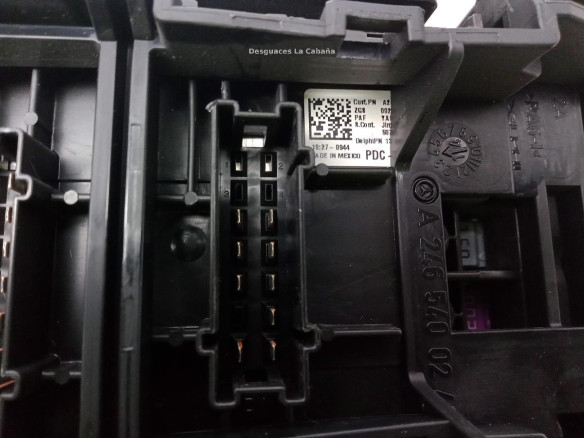 A2465400240 CAJA FUSIBLES INTERIOR (BSI) MERCEDES BENZ CLASE A (W176)|Desguaces La Cabaña