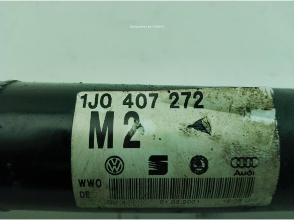 1J0407272 PALIER DEL DER SEAT LEON (1M1)|Desguaces La Cabaña