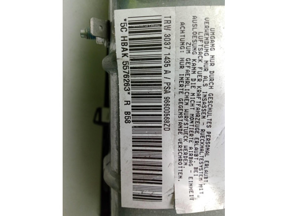 96600568ZD AIRBAG RODILLA CITROEN C4 Picasso I Limusina (UD_)|Desguaces La Cabaña