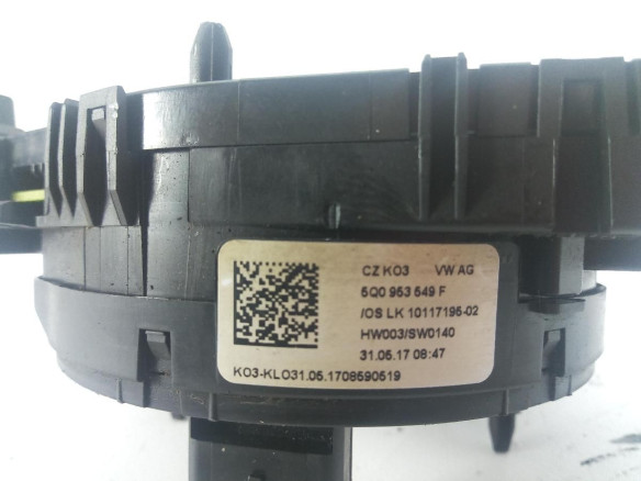5Q0953549F CARRETE AIRBAG SEAT LEON (5F1) |Desguaces La Cabaña