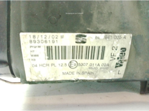 6L1941751B FARO IZQUIERDO SEAT IBIZA III (6L1)|Desguaces La Cabaña