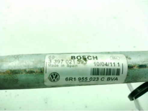 6R1955023C, 6R1955119A MOTOR LIMPIAPARABRISAS DEL VW POLO (6R1, 6C1)|Desguaces La Cabaña