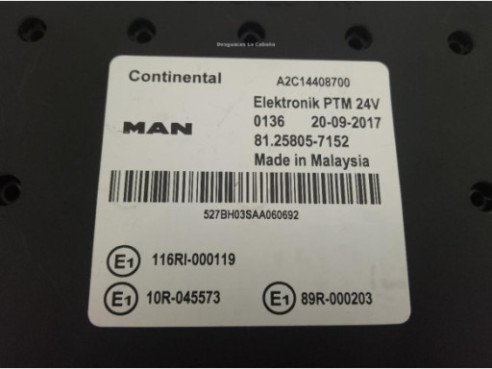 81258057152 MODULO ELECTRONICO MAN TGX|Desguaces La Cabaña