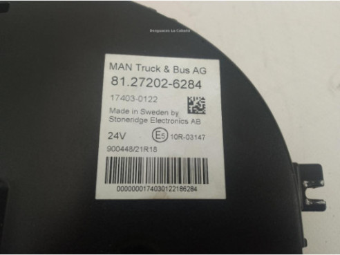 81272026284 CUADRO INSTRUMENTOS MAN TGX|Desguaces La Cabaña