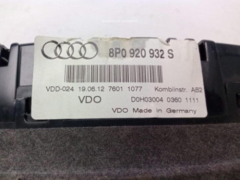 CUADRO INSTRUMENTOS AUDI A3 Sportback (8VA, 8VF)|Desguaces La Cabaña