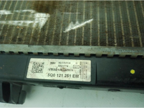5Q0121251GQ RADIADOR AGUA SEAT LEON ST (5F8)|Desguaces La Cabaña