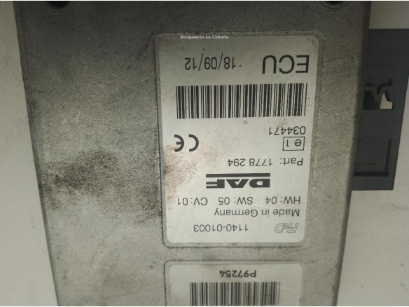 1140-01003 MODULO ELECTRONICO DAF XF 105|Desguaces La Cabaña
