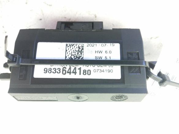 9833644180 MODULO ELECTRONICO 6 PEUGEOT 3008 SUV (M_) |Desguaces La Cabaña