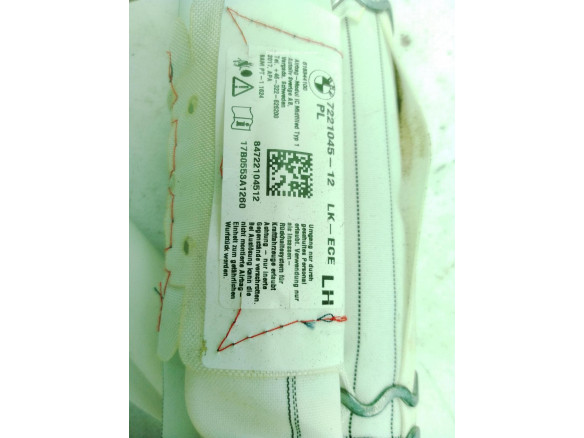 72127221045 AIRBAG CORTINA IZQ BMW 4 Gran Coupe (F36)|Desguaces La Cabaña