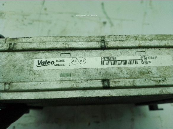 9675627980 INTERCOOLER CITROEN C4 Picasso II|Desguaces La Cabaña