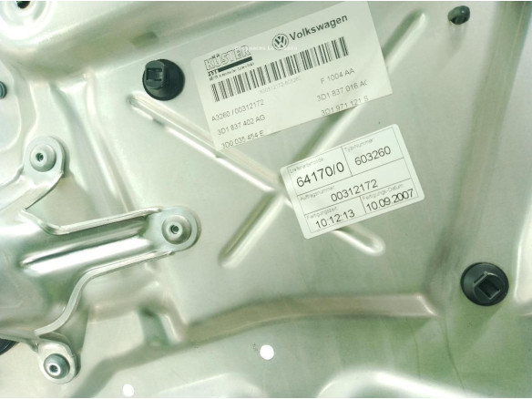 ELEVALUNAS PUERTA LAT DEL DER VW PHAETON (3D1, 3D2, 3D3, 3D4, 3D6, 3D7, 3D8, 3D9)|Desguaces La Cabaña