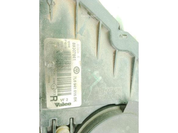 7L6941016BK FARO DERECHO VW TOUAREG (7LA, 7L6, 7L7)|Desguaces La Cabaña