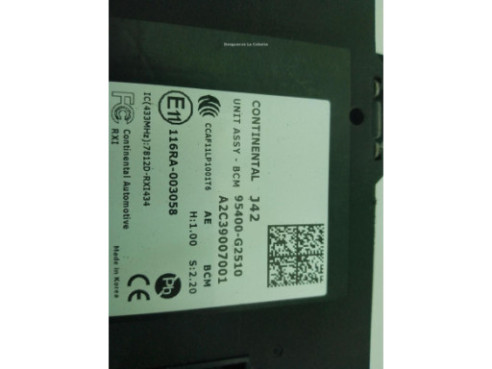 95420G2700, 95400G2510 MODULO ELECTRONICO HYUNDAI IONIQ (AE)|Desguaces La Cabaña