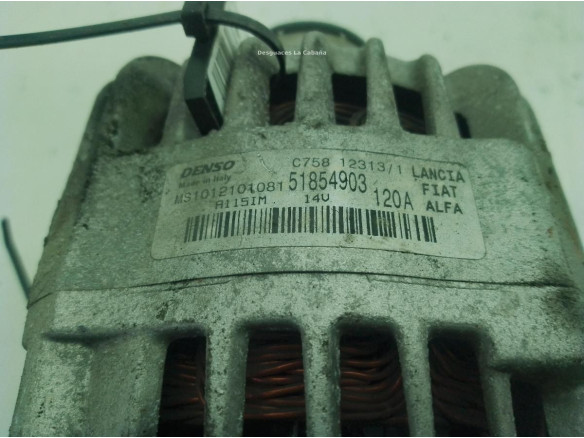 0000052003527 ALTERNADOR ALFA ROMEO GIULIETTA (940_)|Desguaces La Cabaña